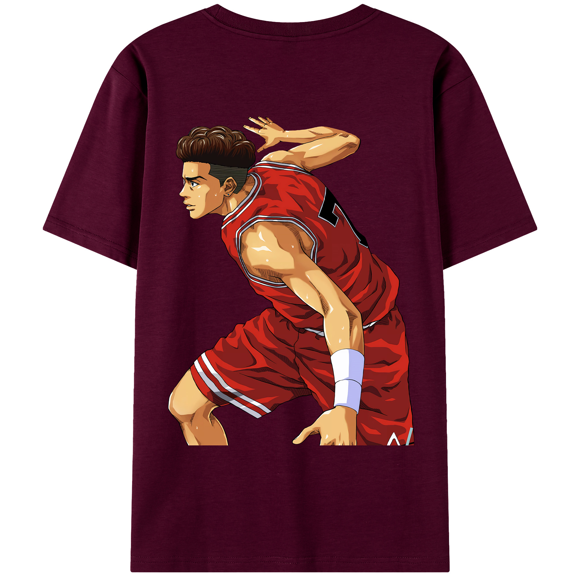 （画像用） SLAM DUNK／スラムダンク レディース半袖Tシャツ(バックプリント)